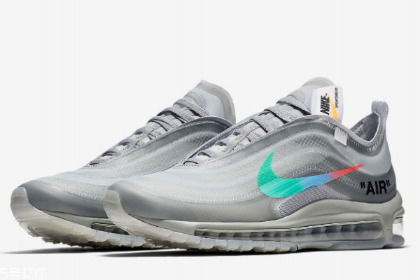 off white聯名air max 97發(fā)售時間 彩虹色的鉤子