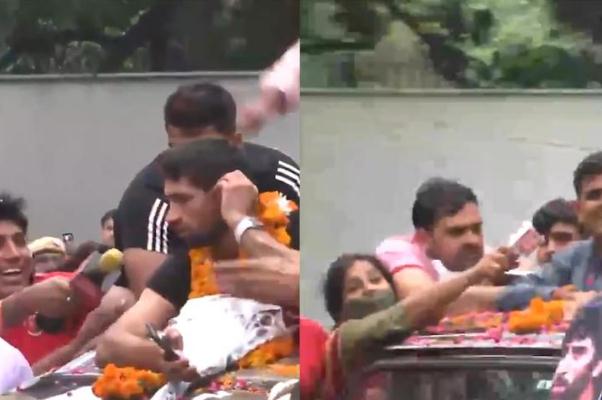 印度奧運(yùn)獎(jiǎng)牌獲得者回國現(xiàn)場(chǎng)火爆 標(biāo)槍的規(guī)則